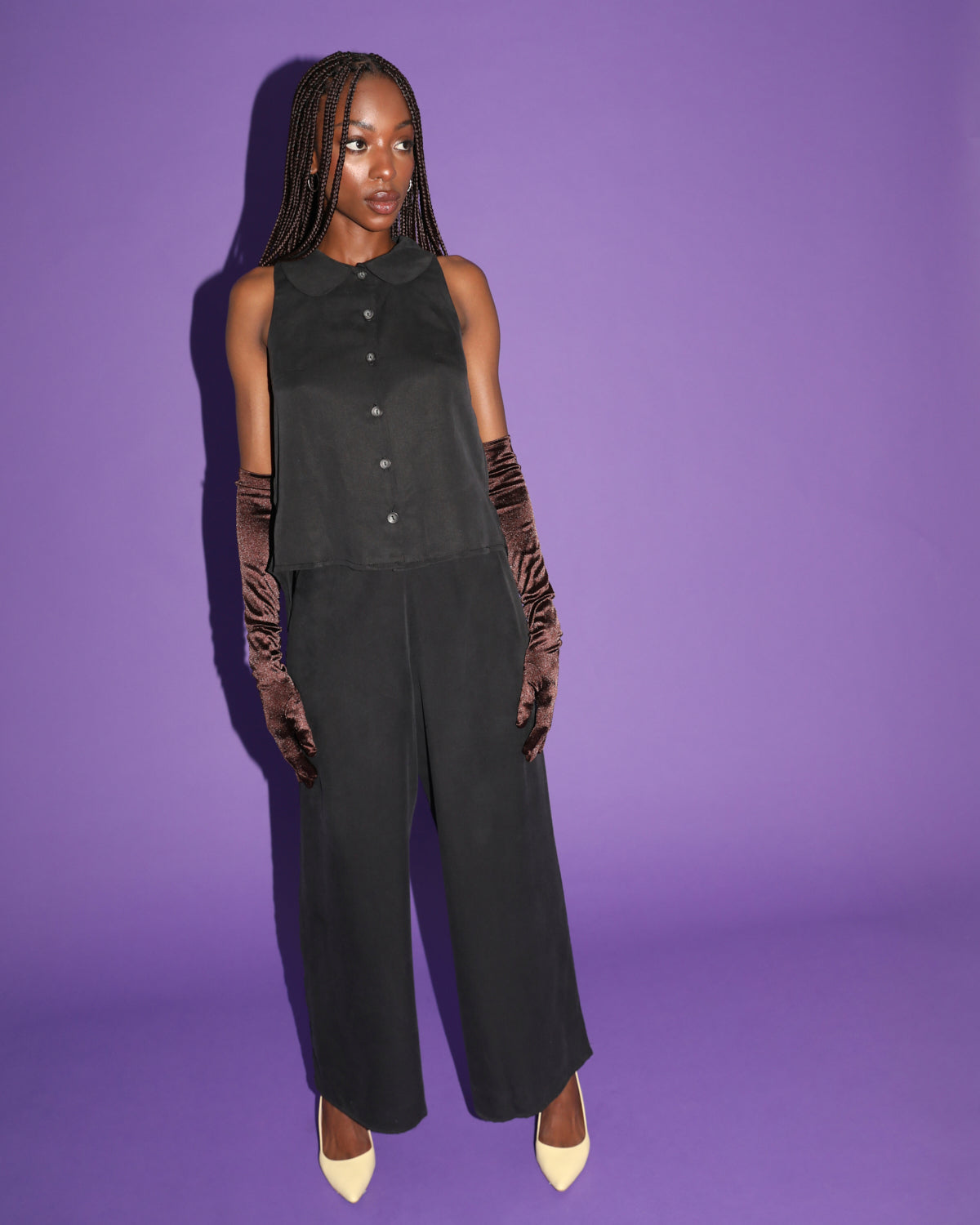 Get Back | Blouse fluide sans manches
