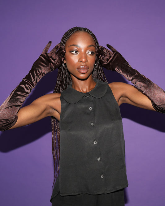 Get Back | Blouse fluide sans manches