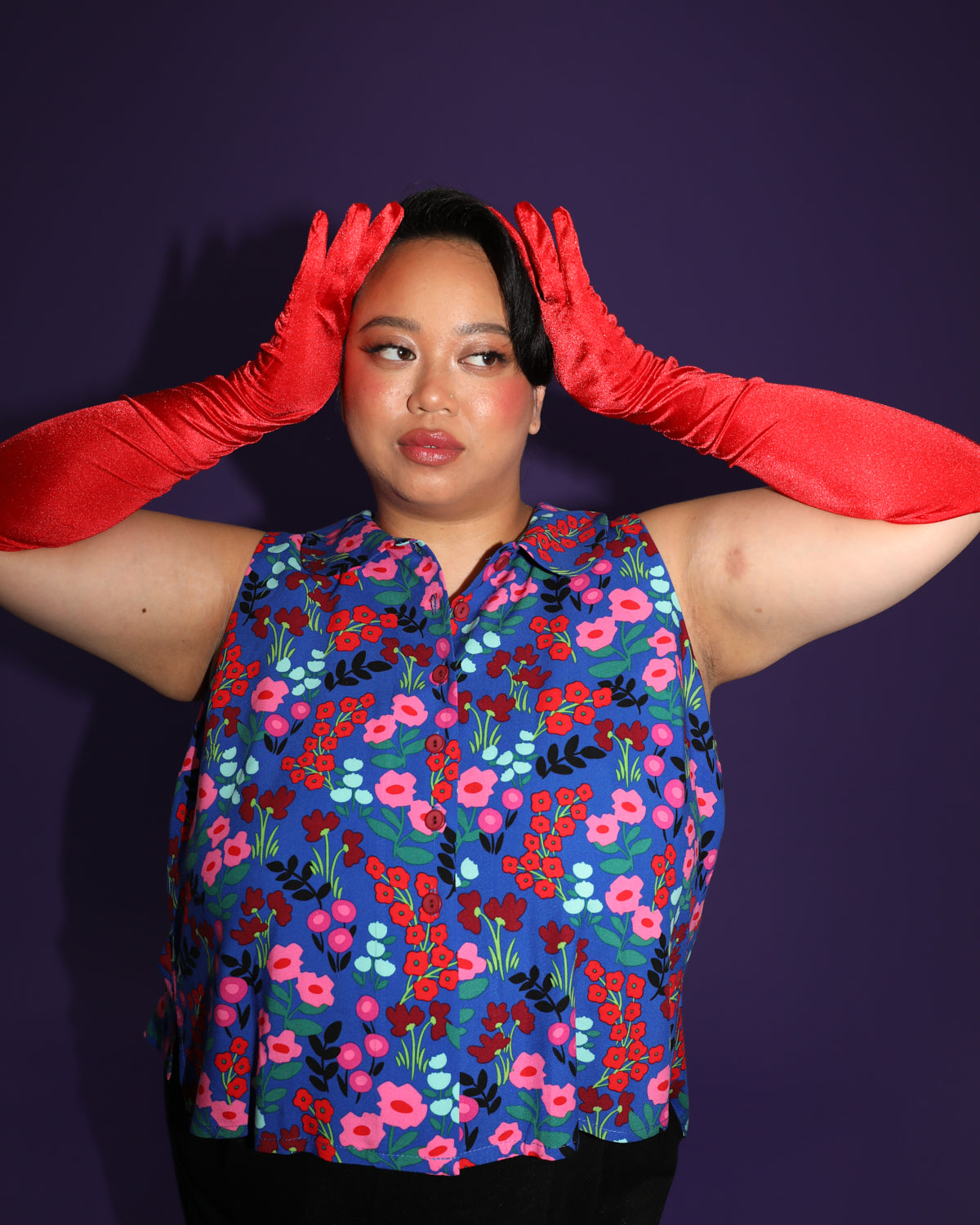 Get Back | Blouse fluide sans manches