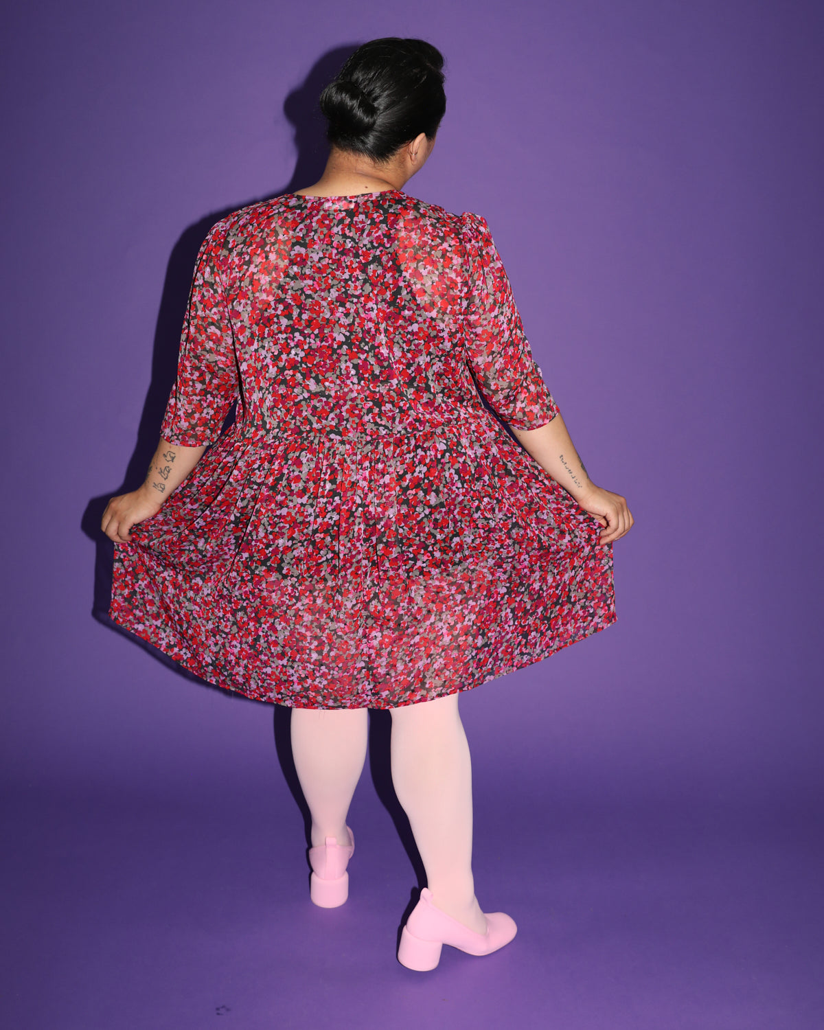Honey Trap | Robe en chiffon avec boucle