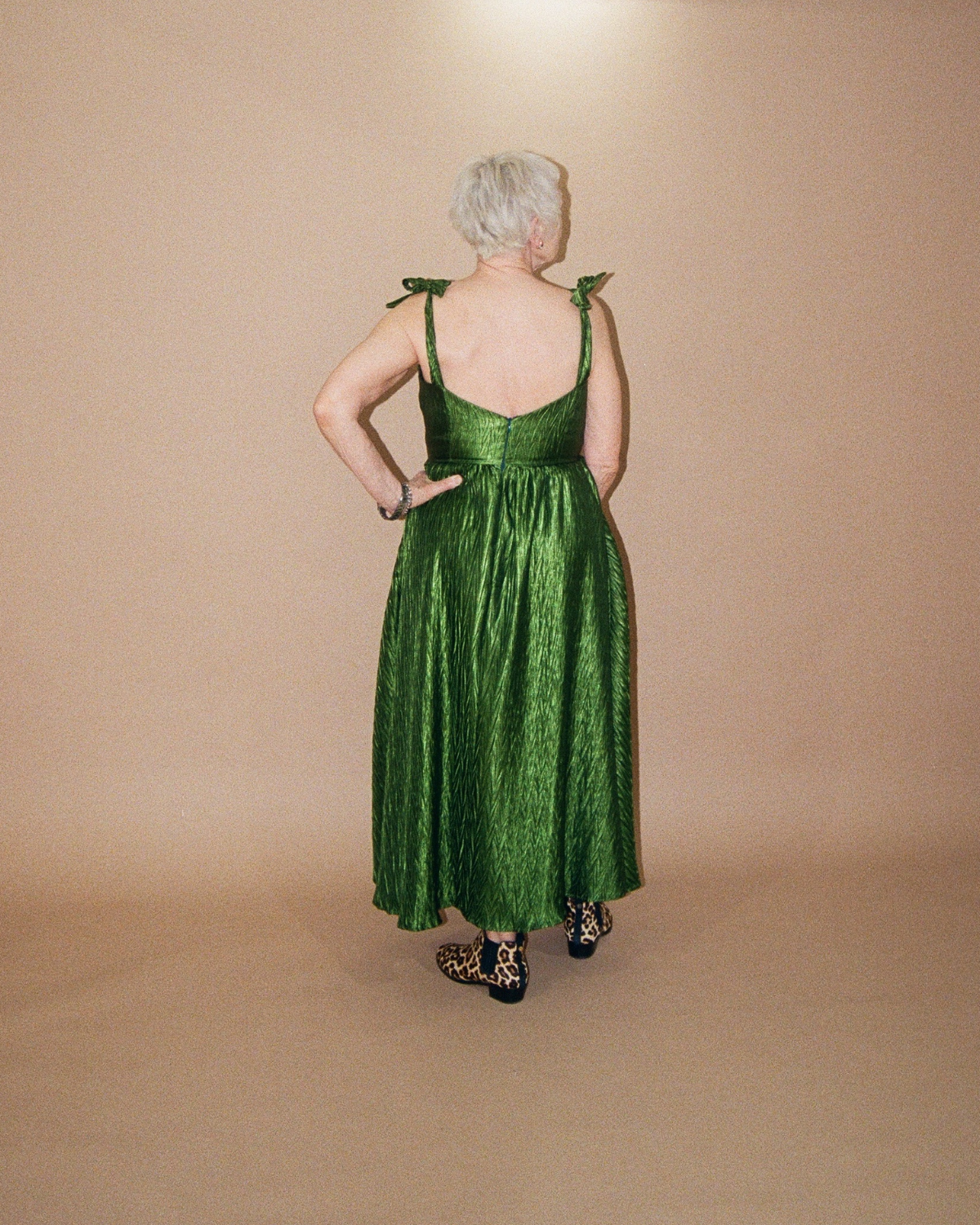 Fantastic Voyage | Robe trapèze texturée
