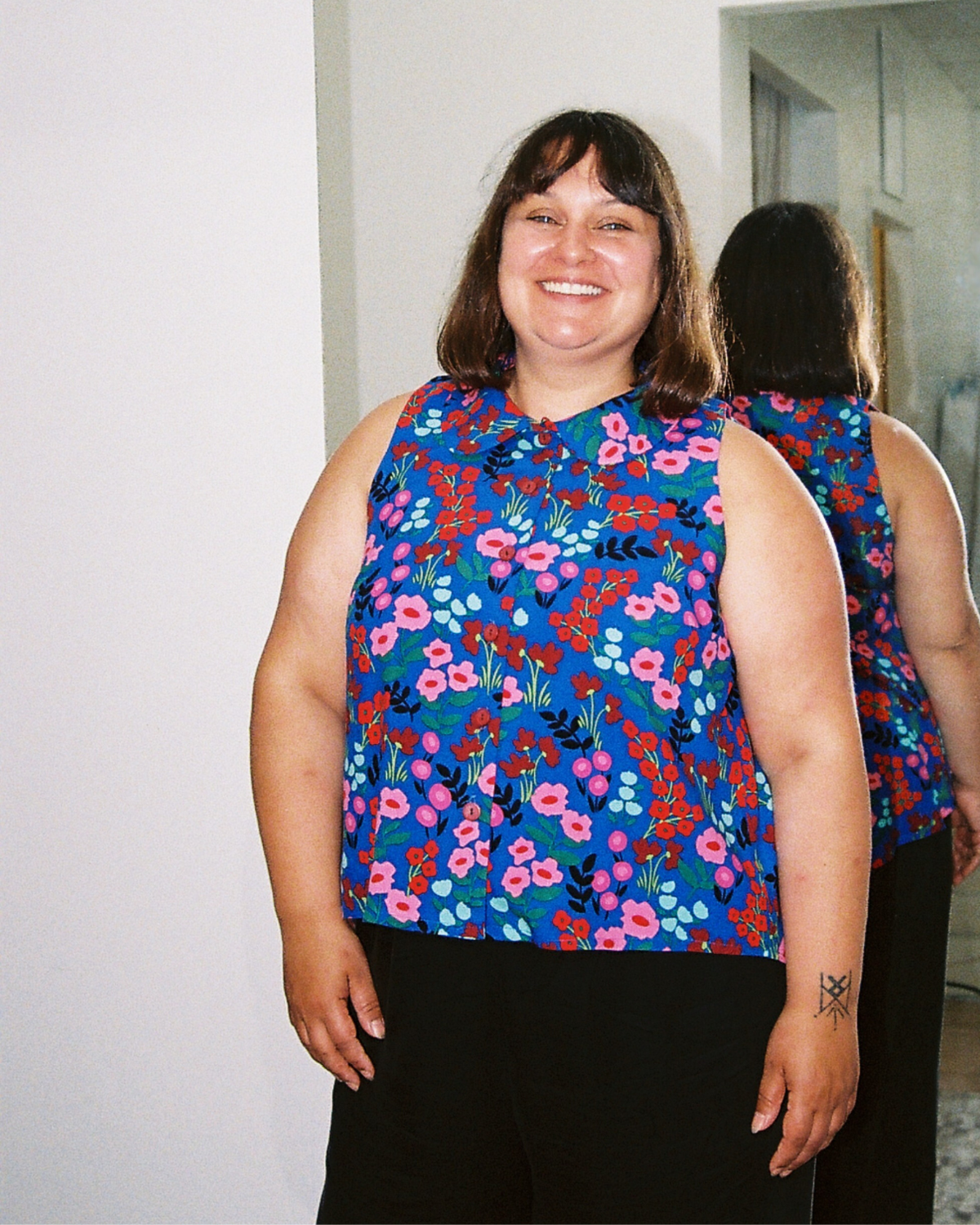 Get Back | Sleeveless Flowy Blouse