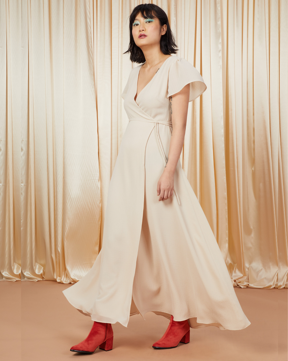 Amazing Grace | Chiffon Wrap Gown