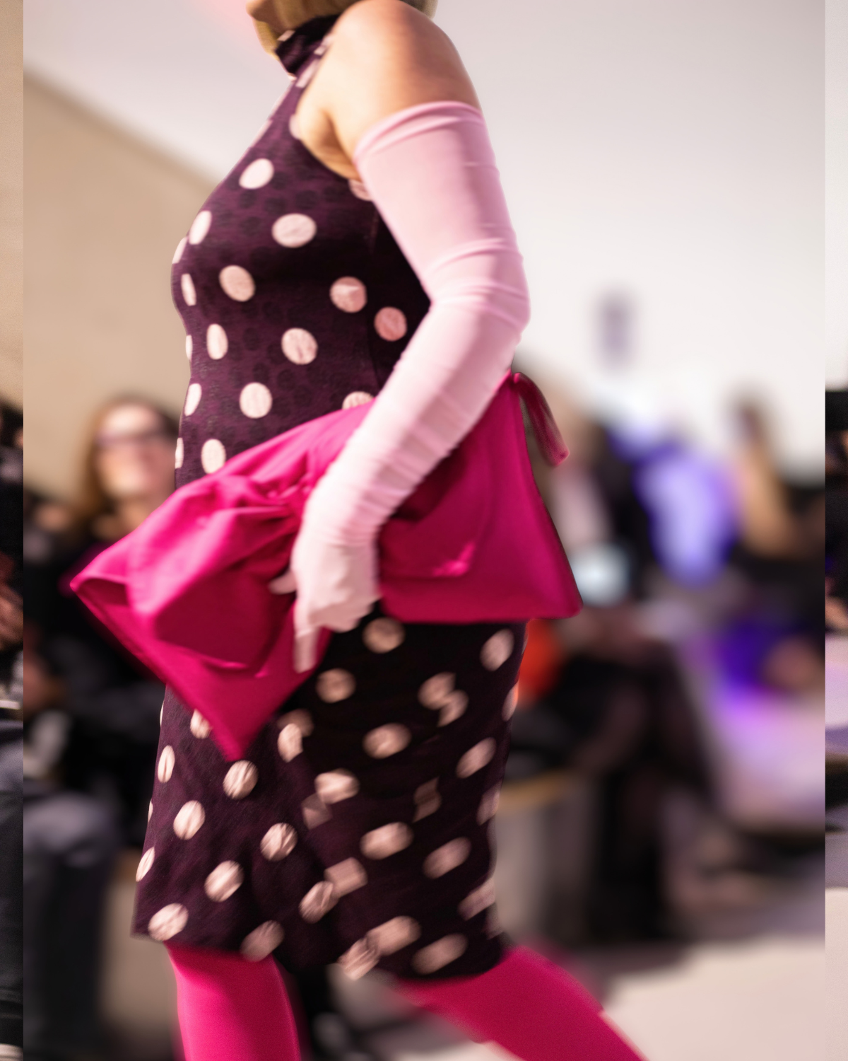 Crocodile Rock | Bodycon Knit Dress | Rose Bonbon
