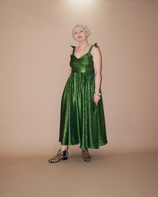Fantastic Voyage | Robe trapèze texturée