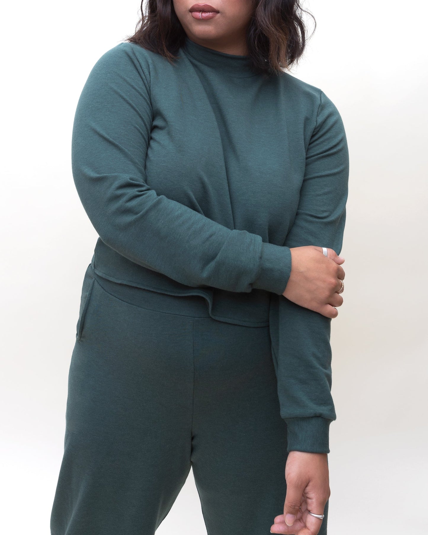 Come and Hold Me | Sweatshirt à col montant
