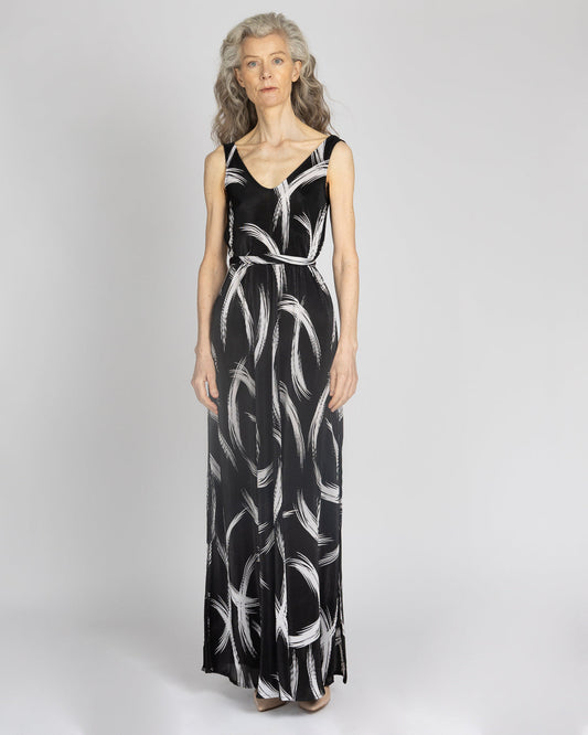 Sliver | Robe maxi avec fente