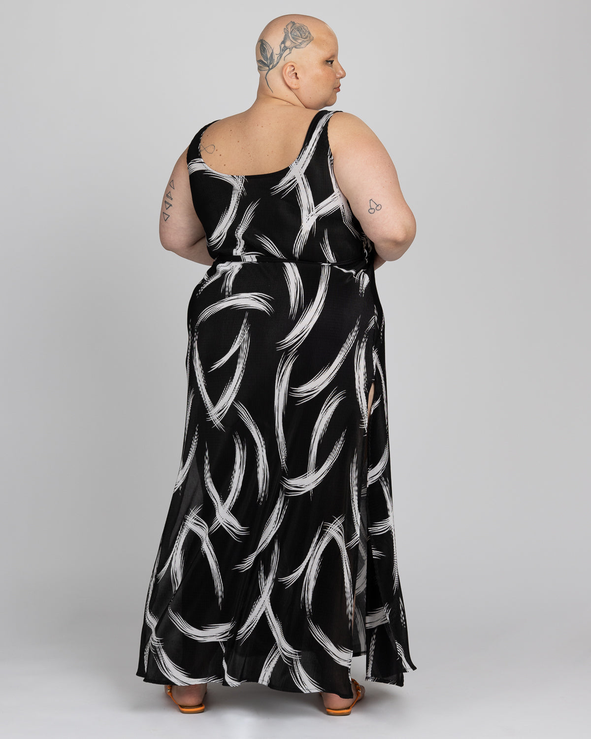 Sliver | Robe maxi avec fente