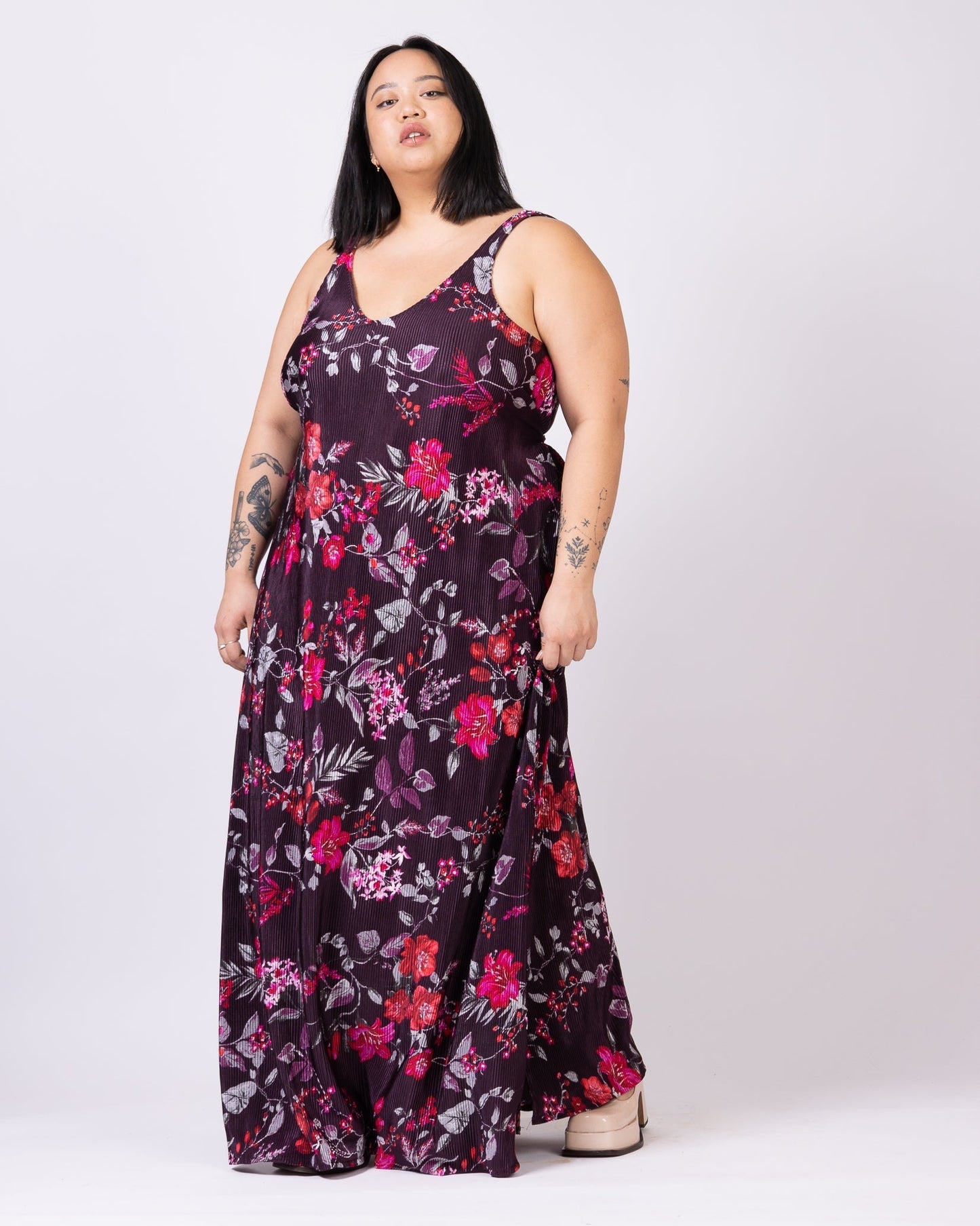 Sliver | Robe maxi avec fente