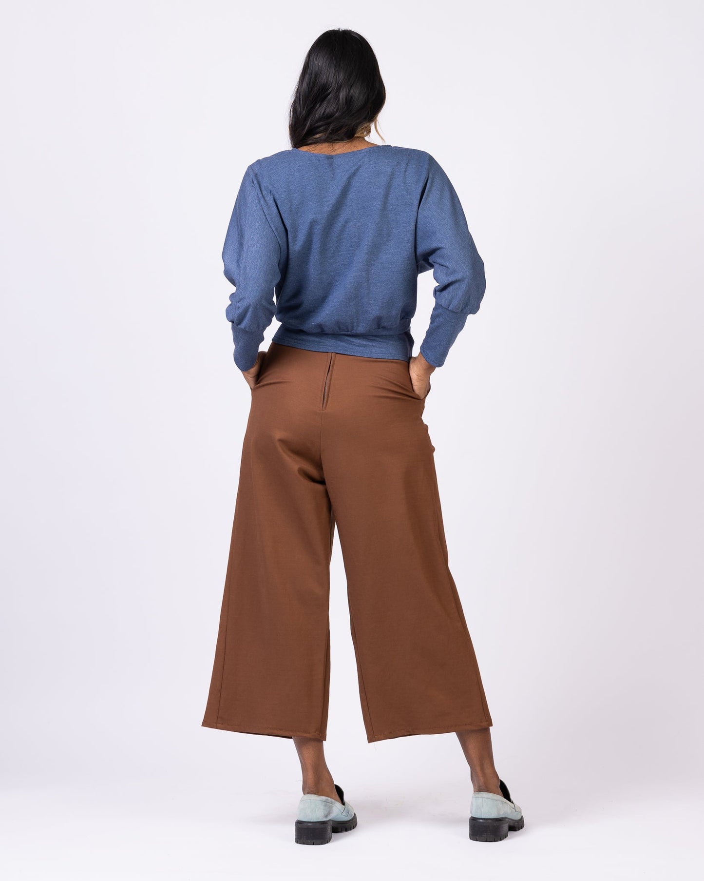 Eastside | Pantalon palazzo midi