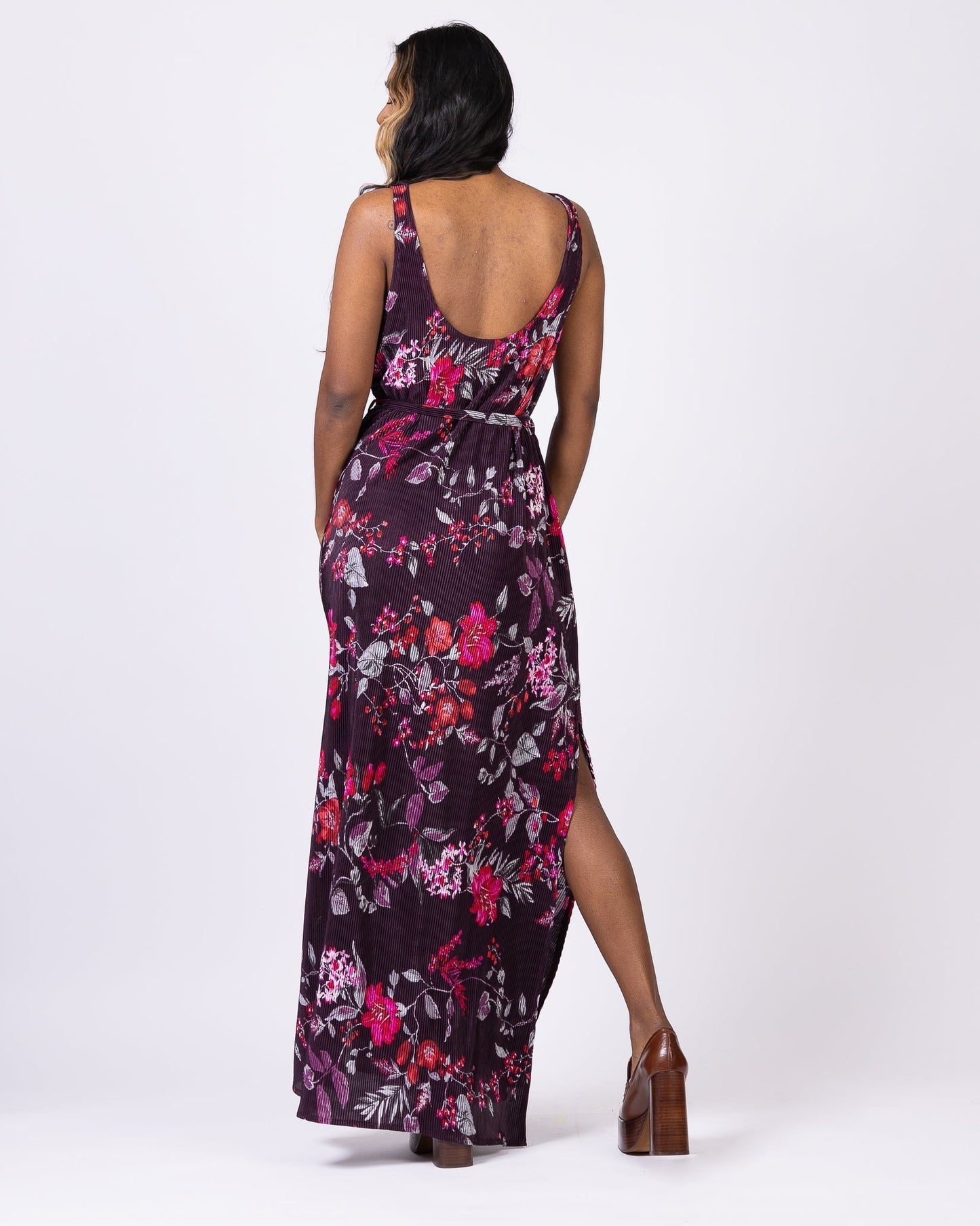 Sliver | Robe maxi avec fente