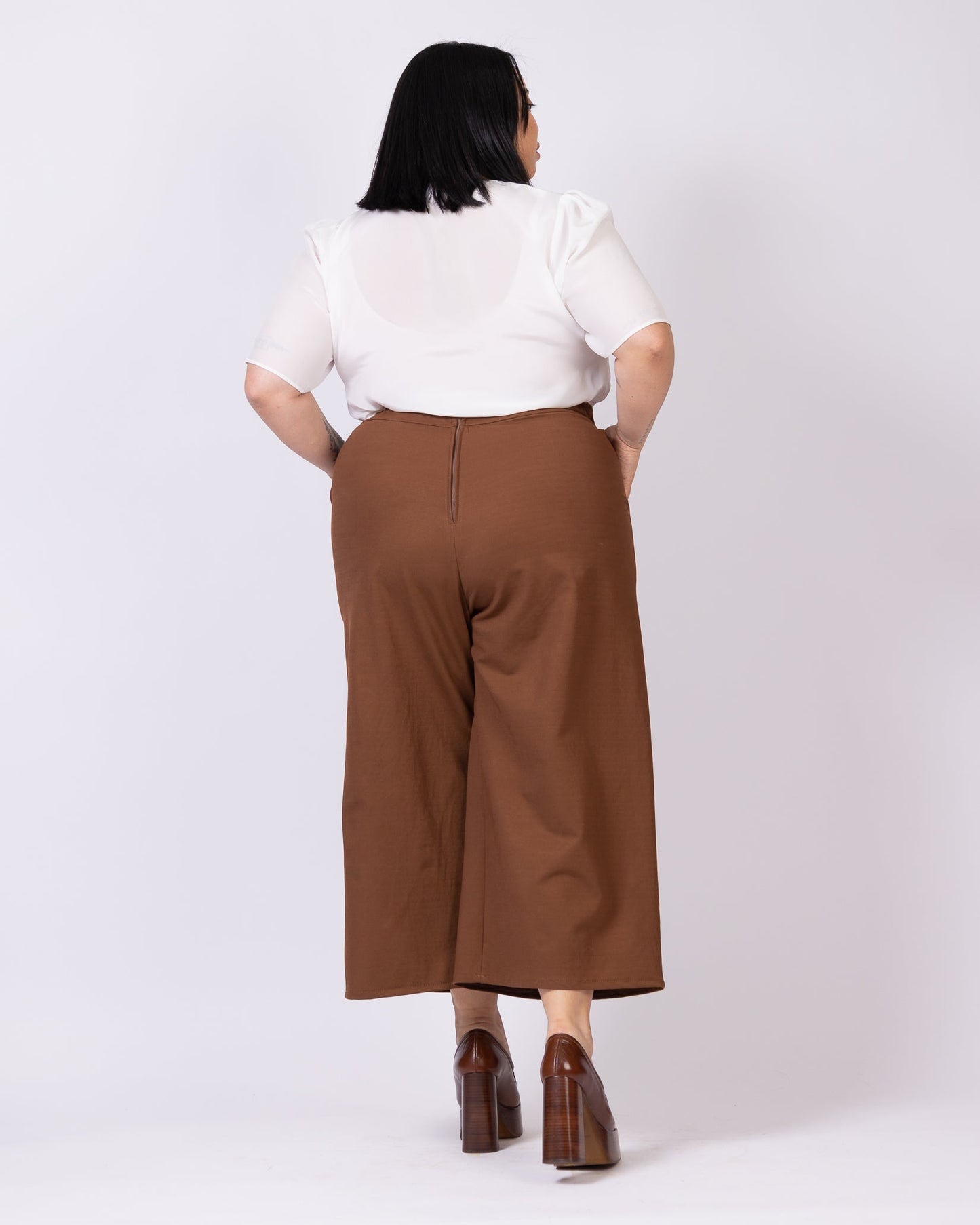 Eastside | Pantalon palazzo midi