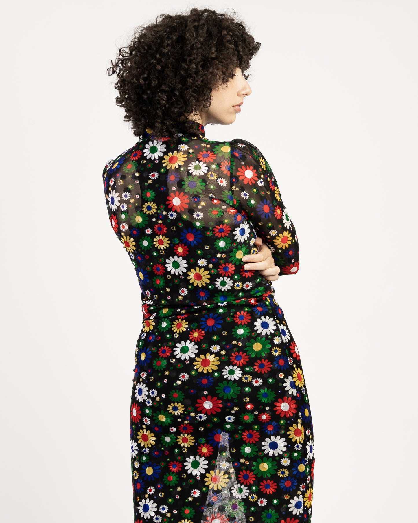 Crocodile Rock | Mesh Dress Floral