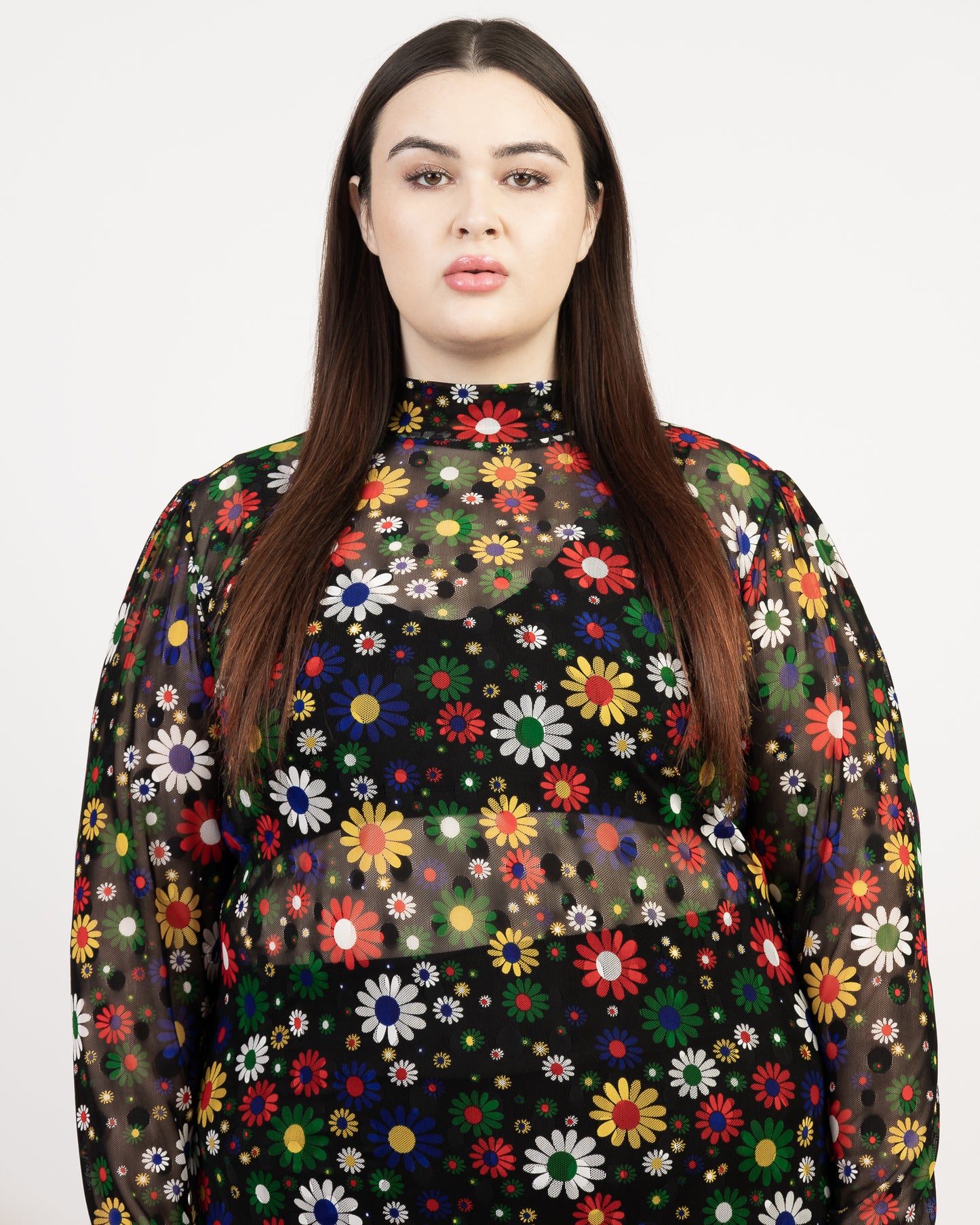 Crocodile Rock | Mesh Dress Floral