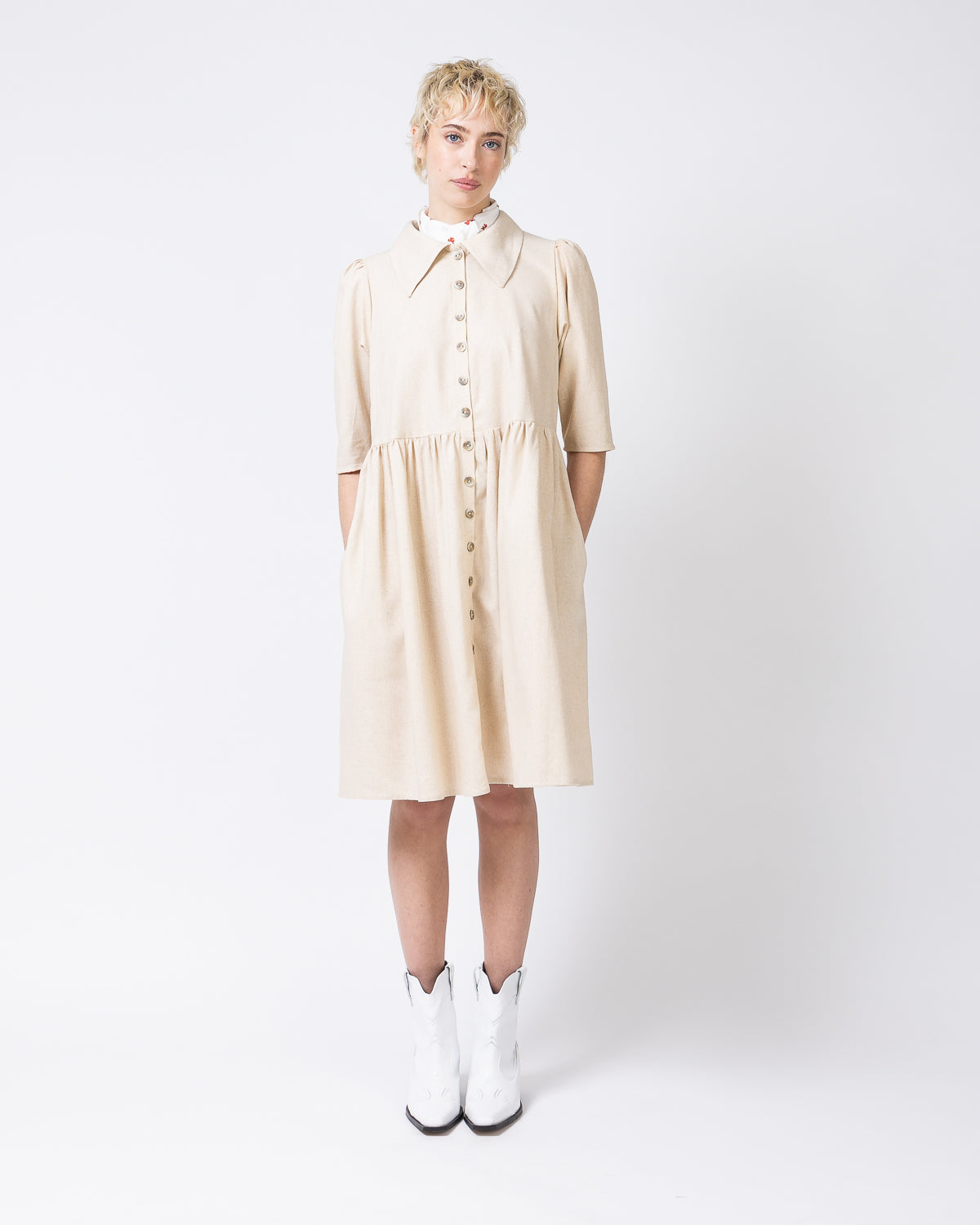 Grace | Oversized Shirt Dress