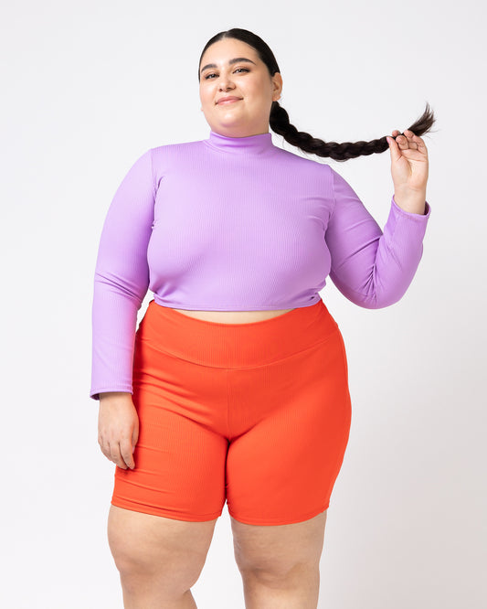 Primitive Love All Colors| Sweat & Swim Ribbed Mock Neck Top