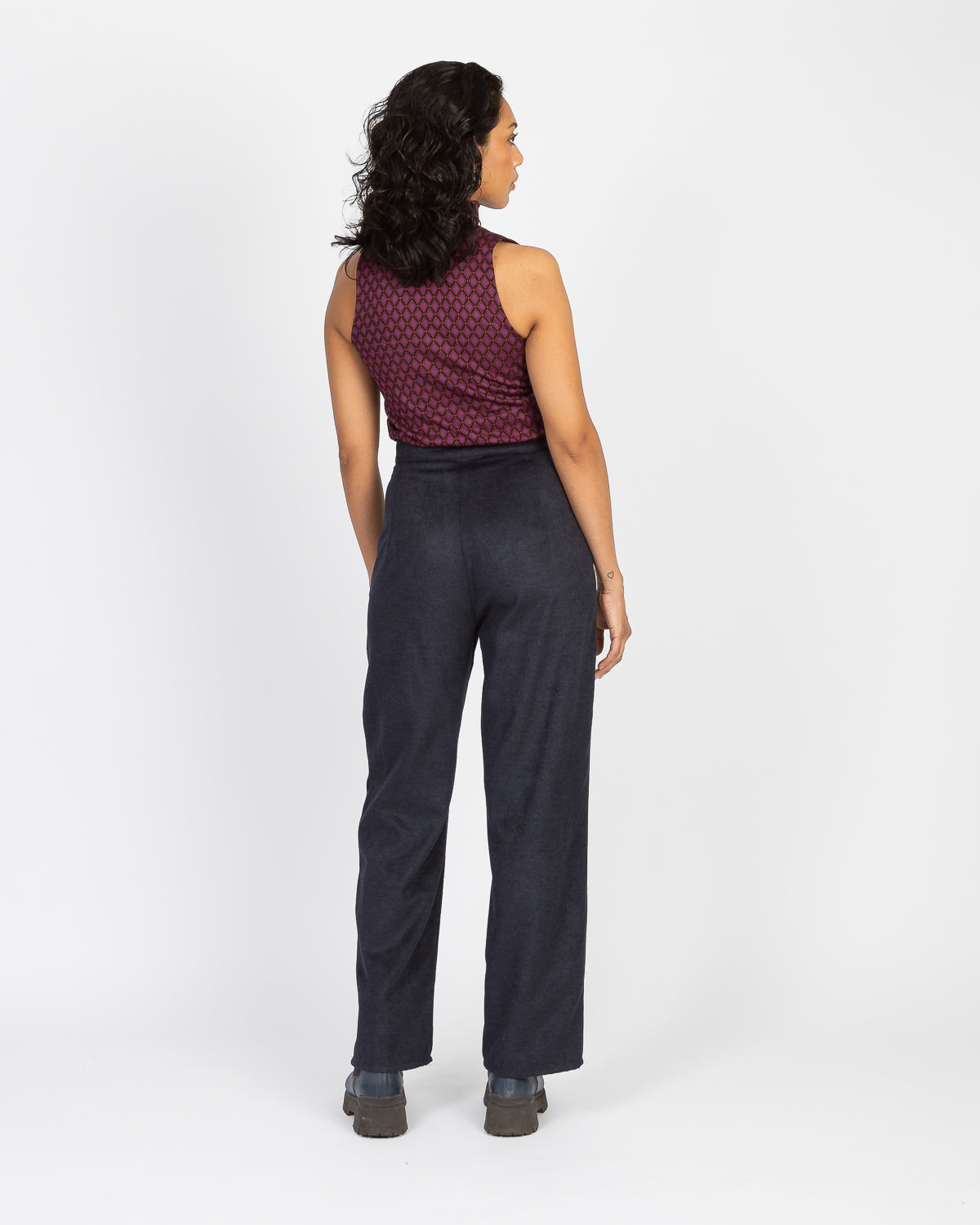 Respect | Pantalon Droit Marine