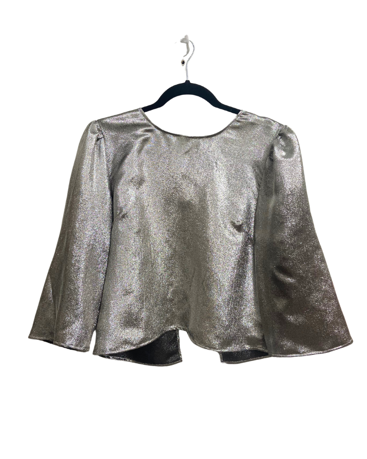 Shimmer | Boléro Réversible à Noeud en Soie