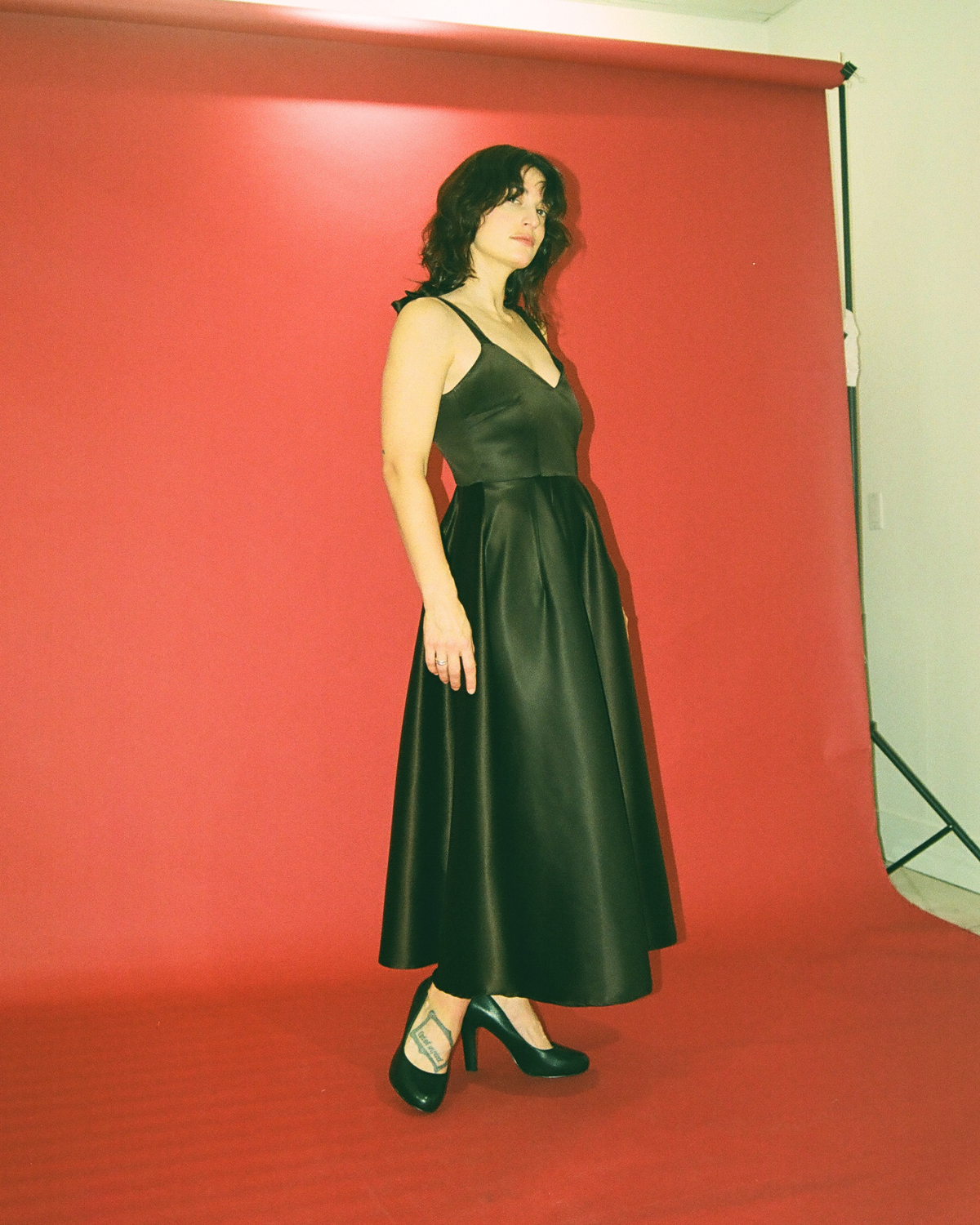 Fantastic Voyage | Robe trapèze en satin