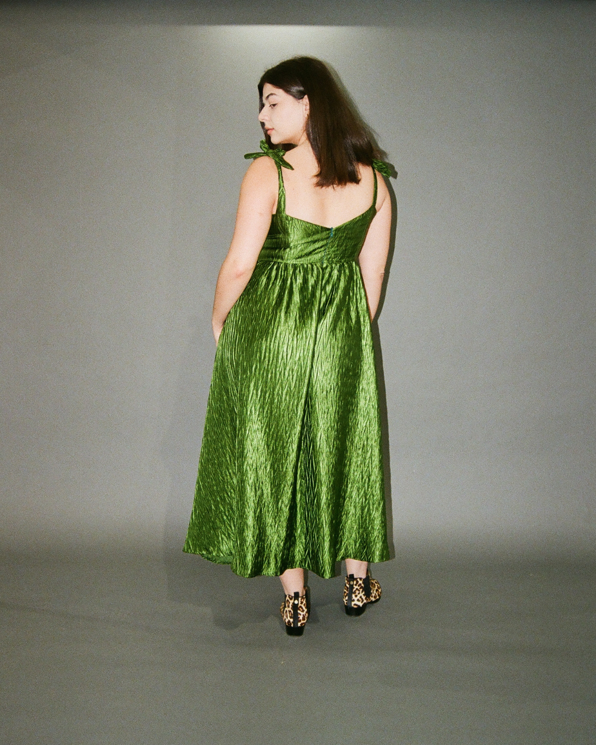 Fantastic Voyage | Robe trapèze texturée