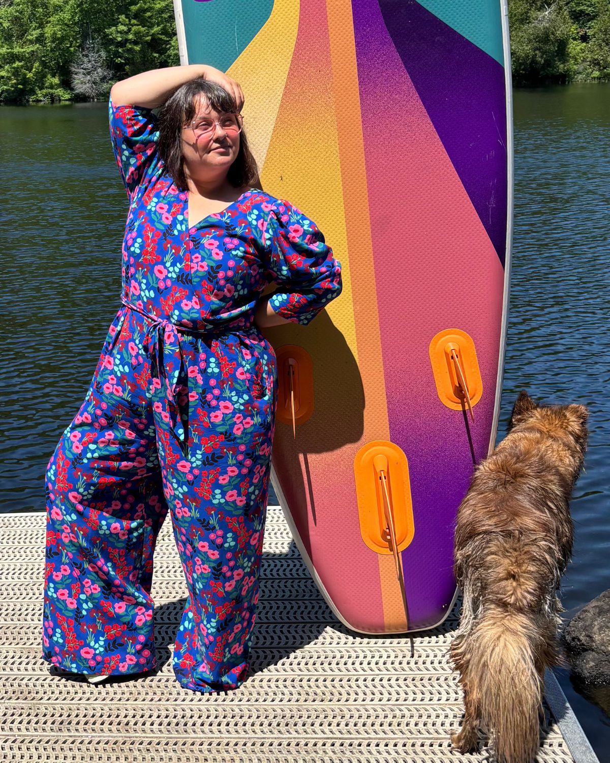 Born in 77 (2.0) | Belted Wide-Legged Jumpsuit
