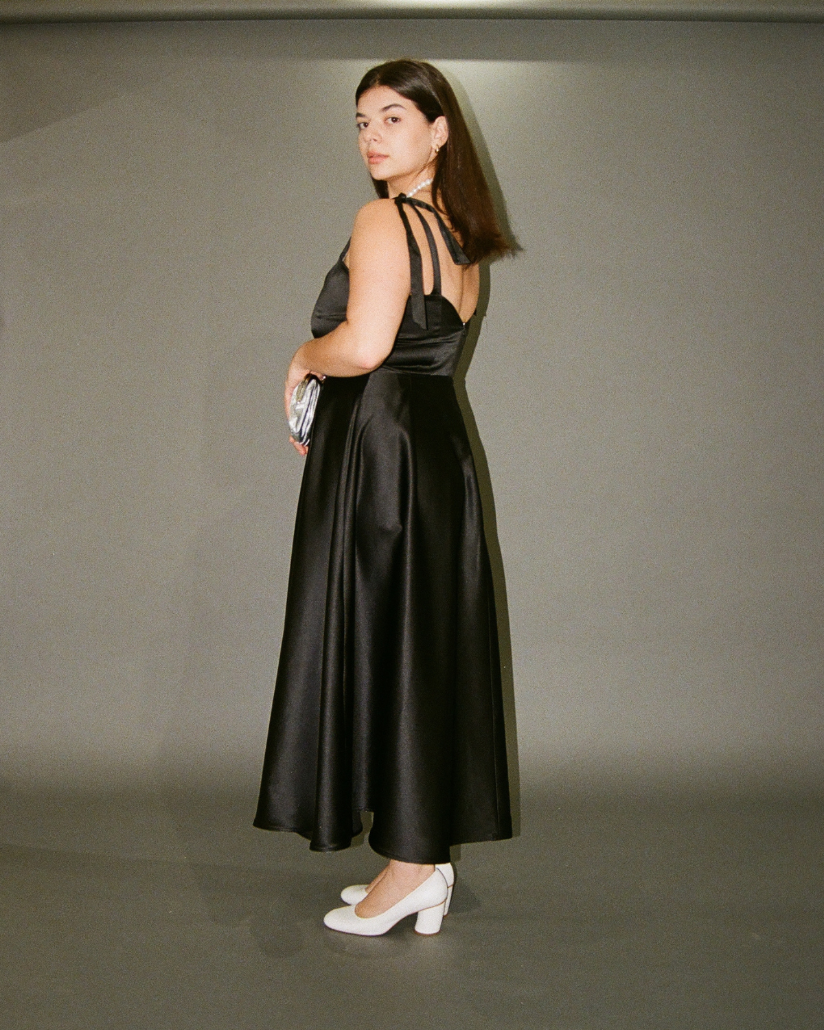 Fantastic Voyage | Robe trapèze en satin