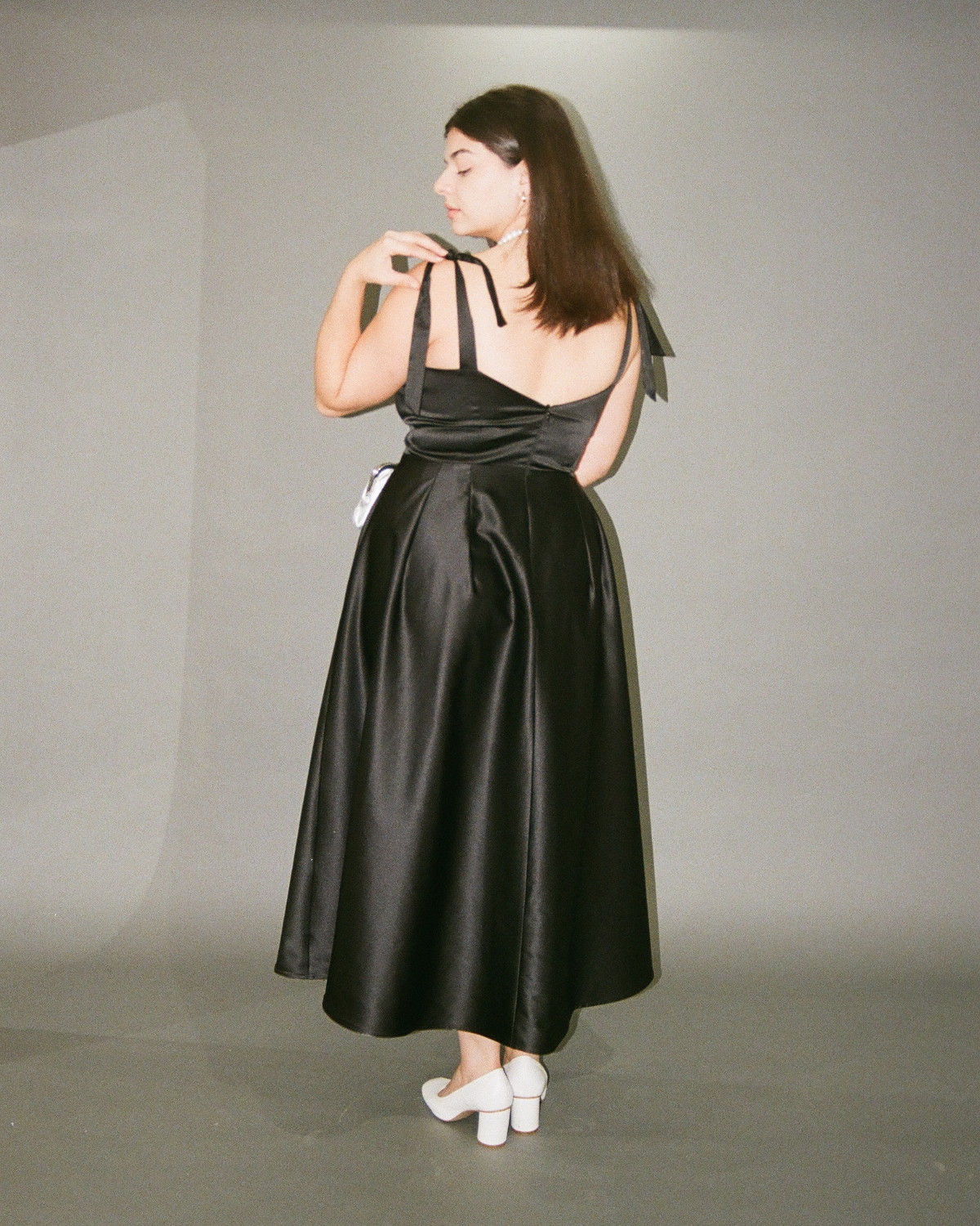 Fantastic Voyage | Robe trapèze en satin