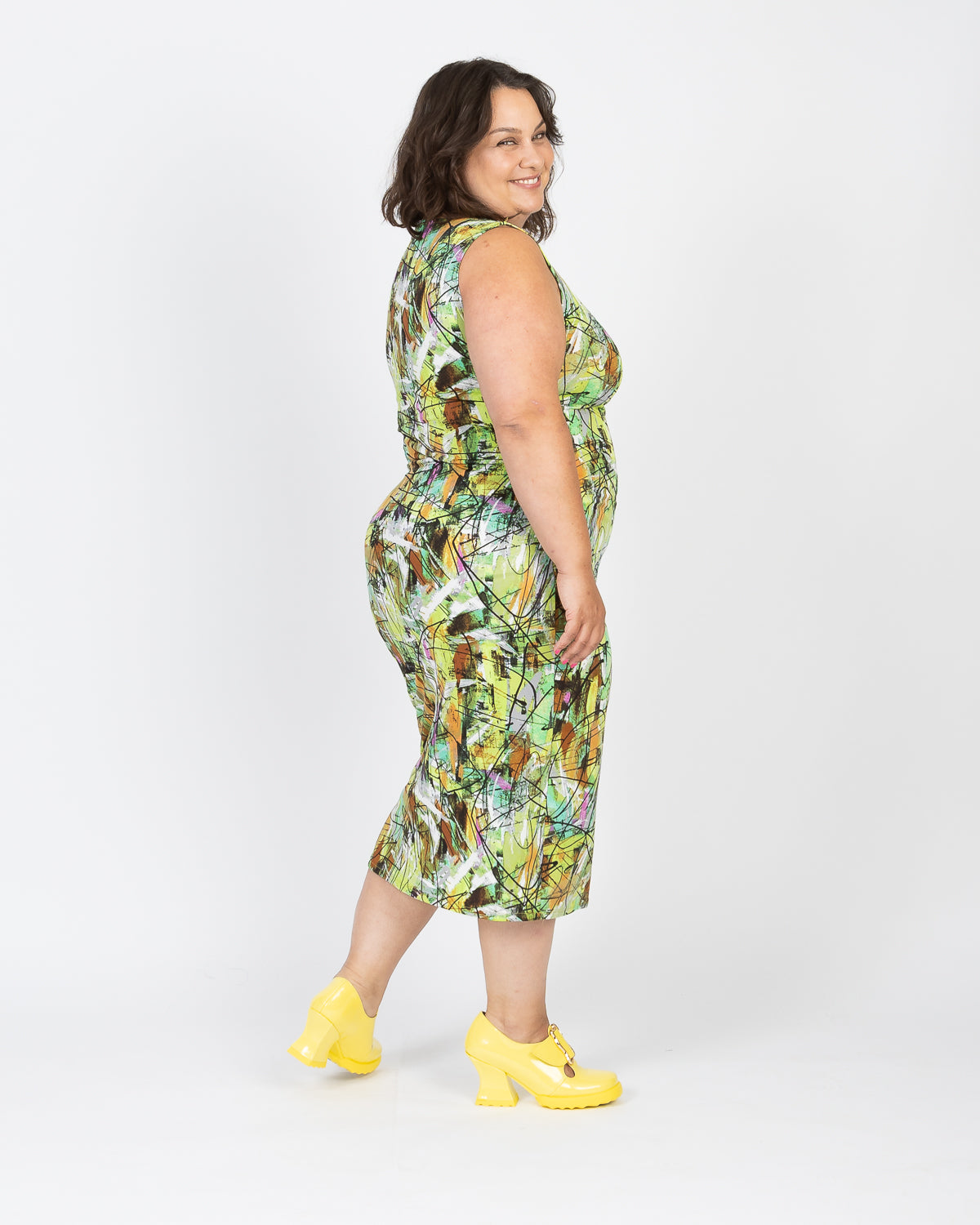 Crocodile Rock | Robe ajustée sans manches