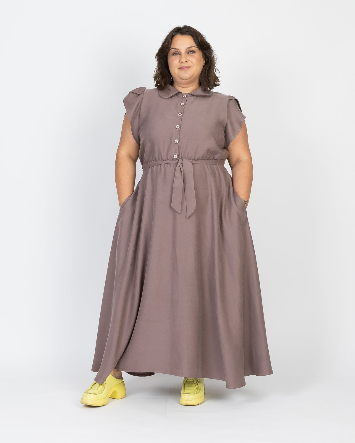 Changes | Robe chemise cintrée