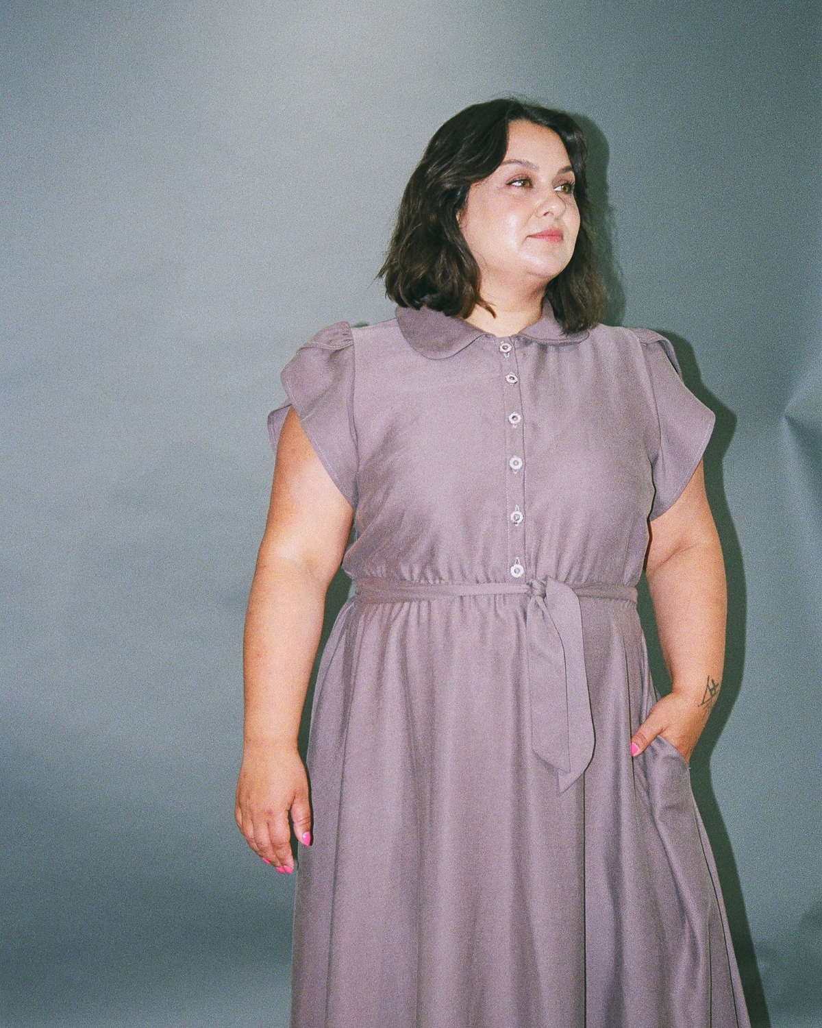 Changes | Robe chemise cintrée