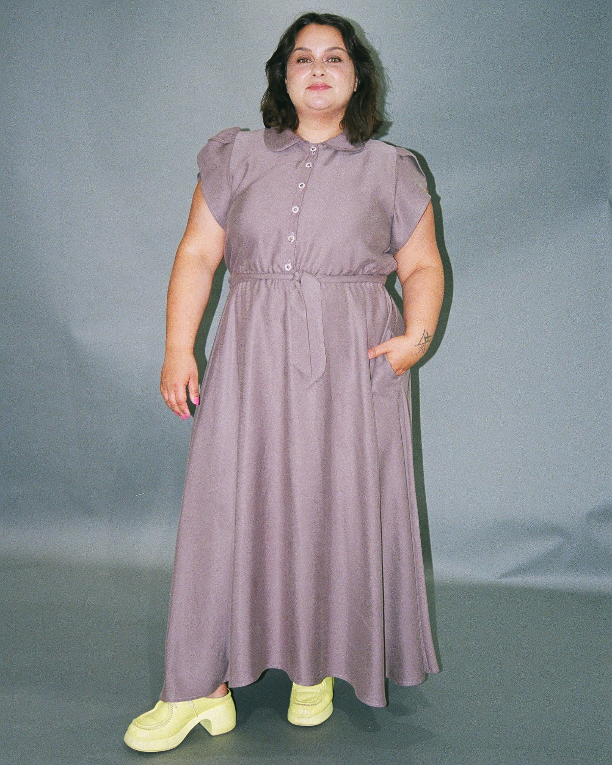 Changes | Robe chemise cintrée