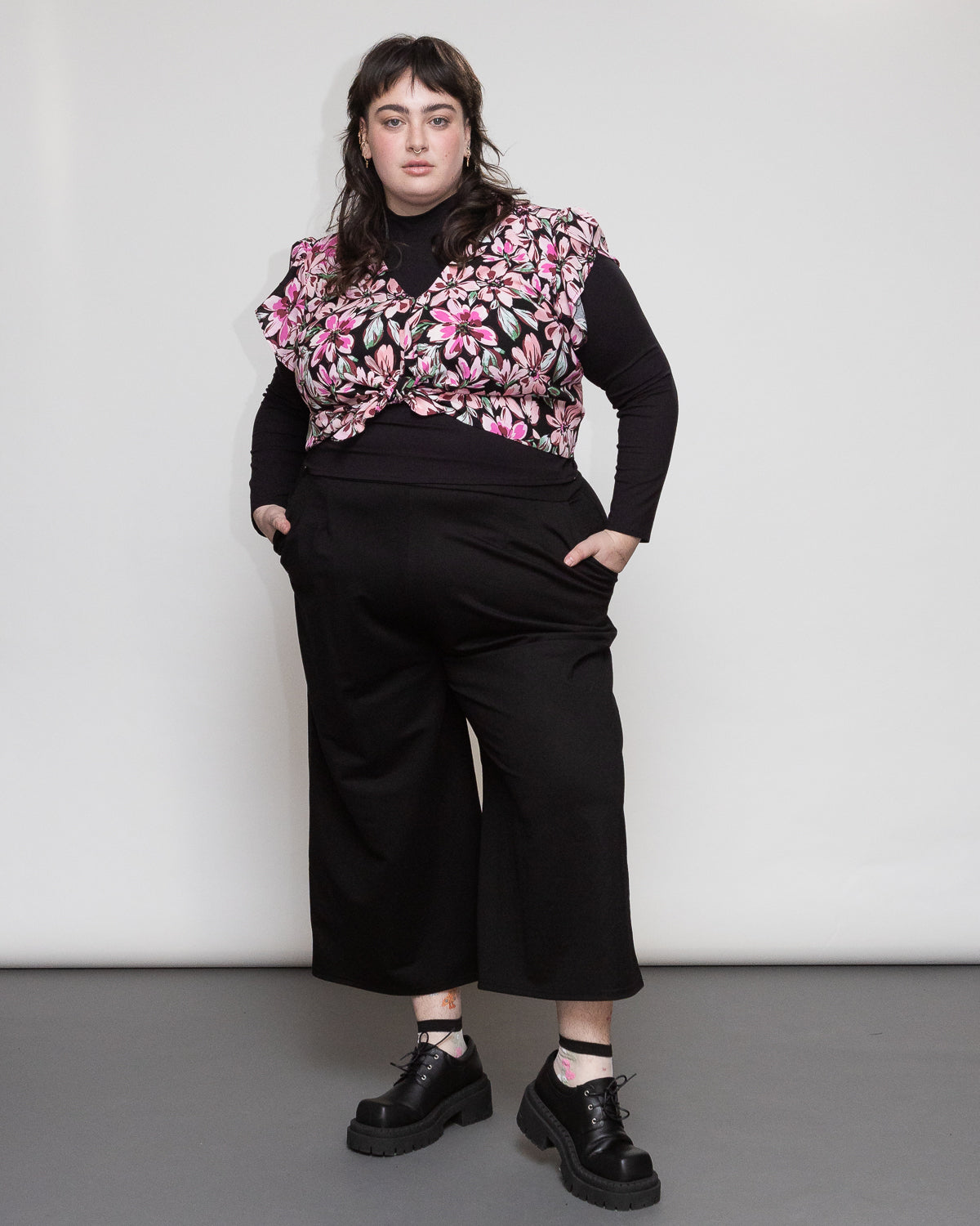 Saturday Night | Blouse boléro à manches tulipe