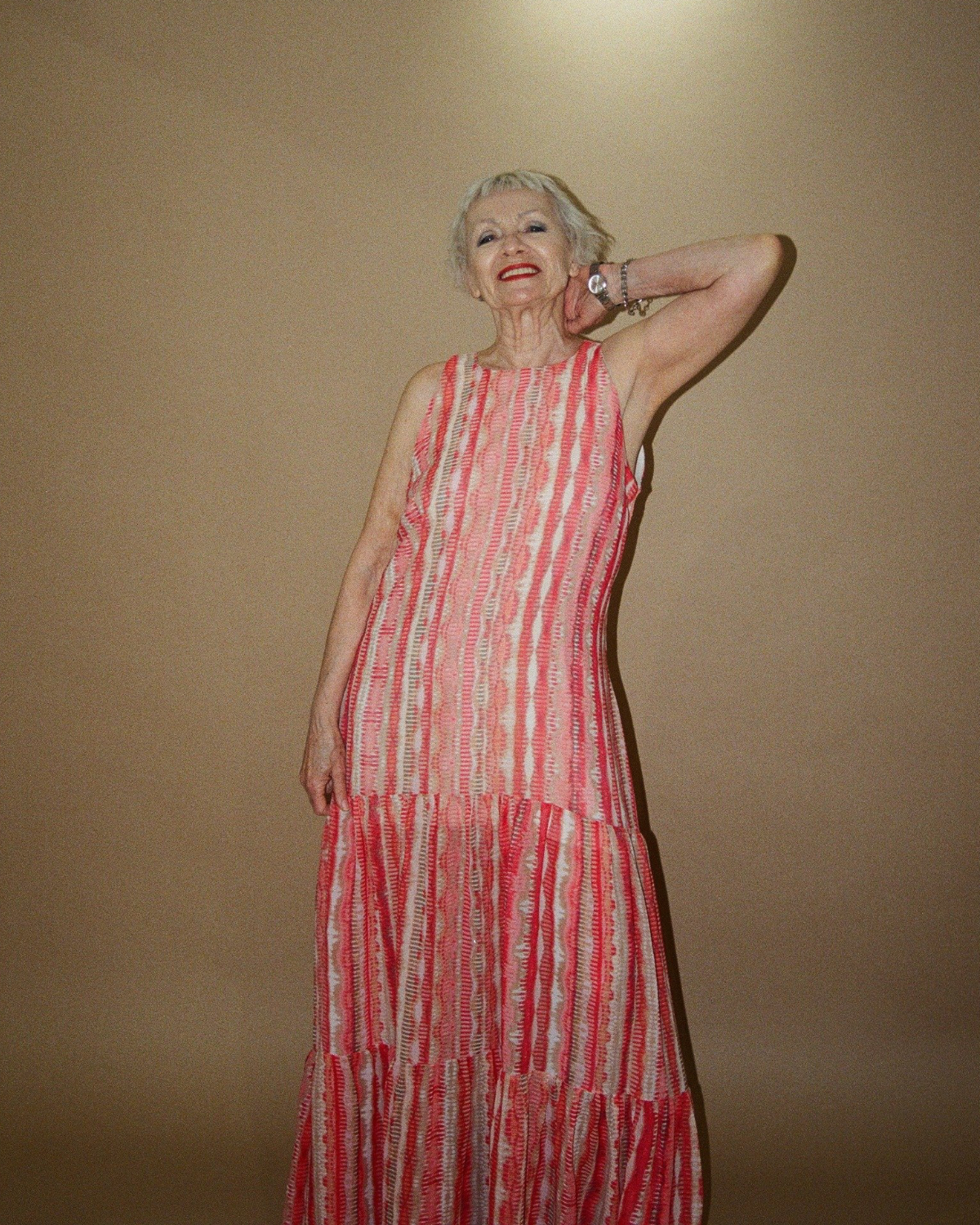 Pearls | A-Line Ruffle Dress