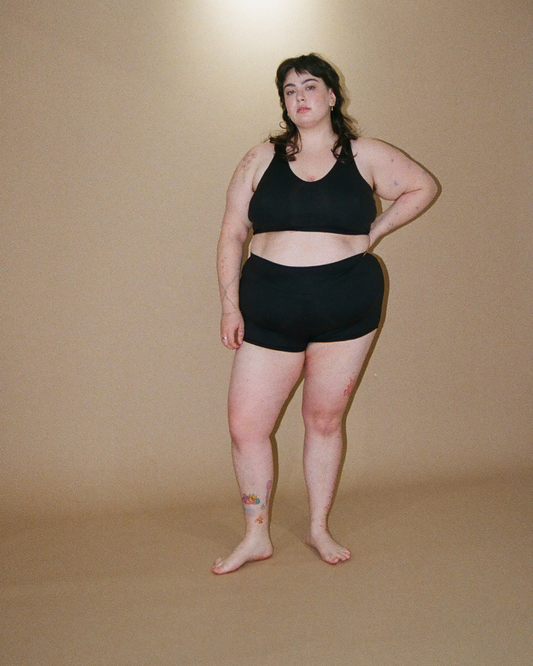 Heated | Sweat & Swim Short Shorts