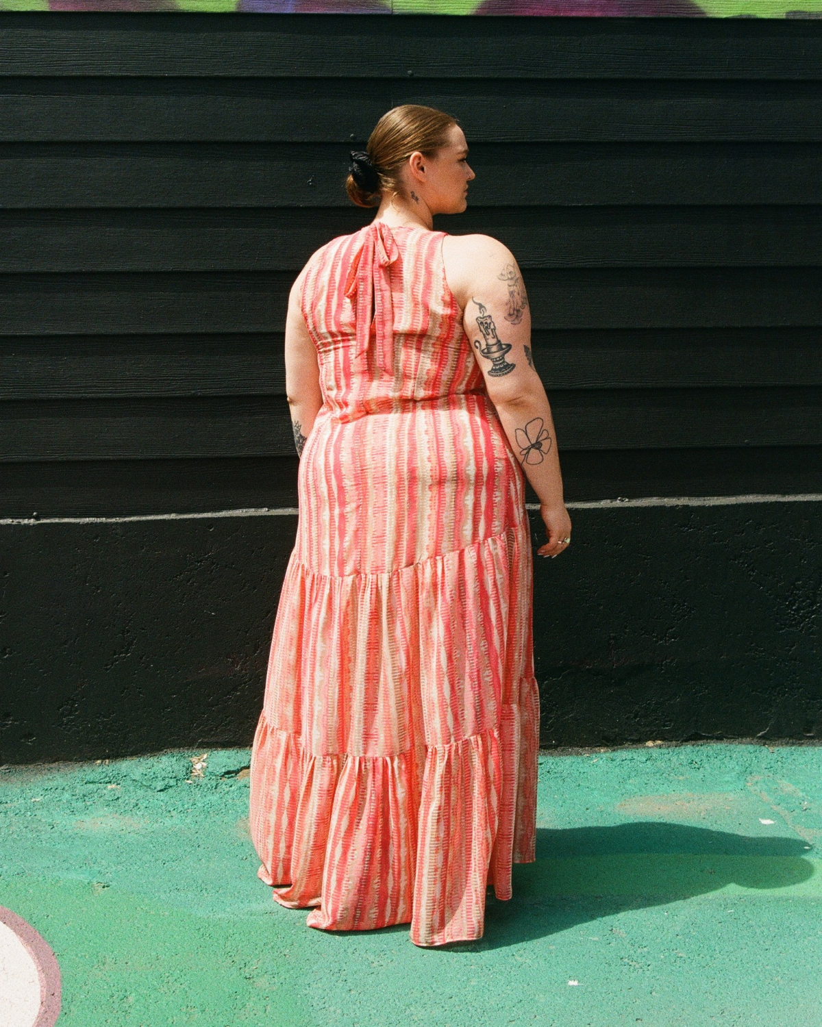 Pearls | A-Line Ruffle Dress