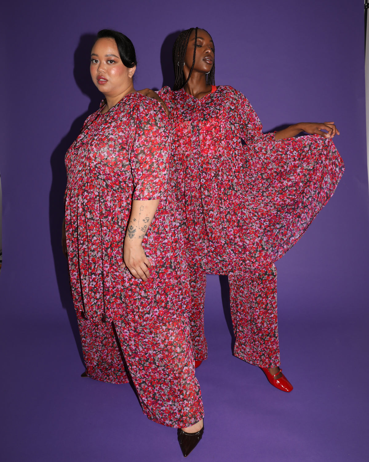 Jane Says | Chiffon Palazzo Pants