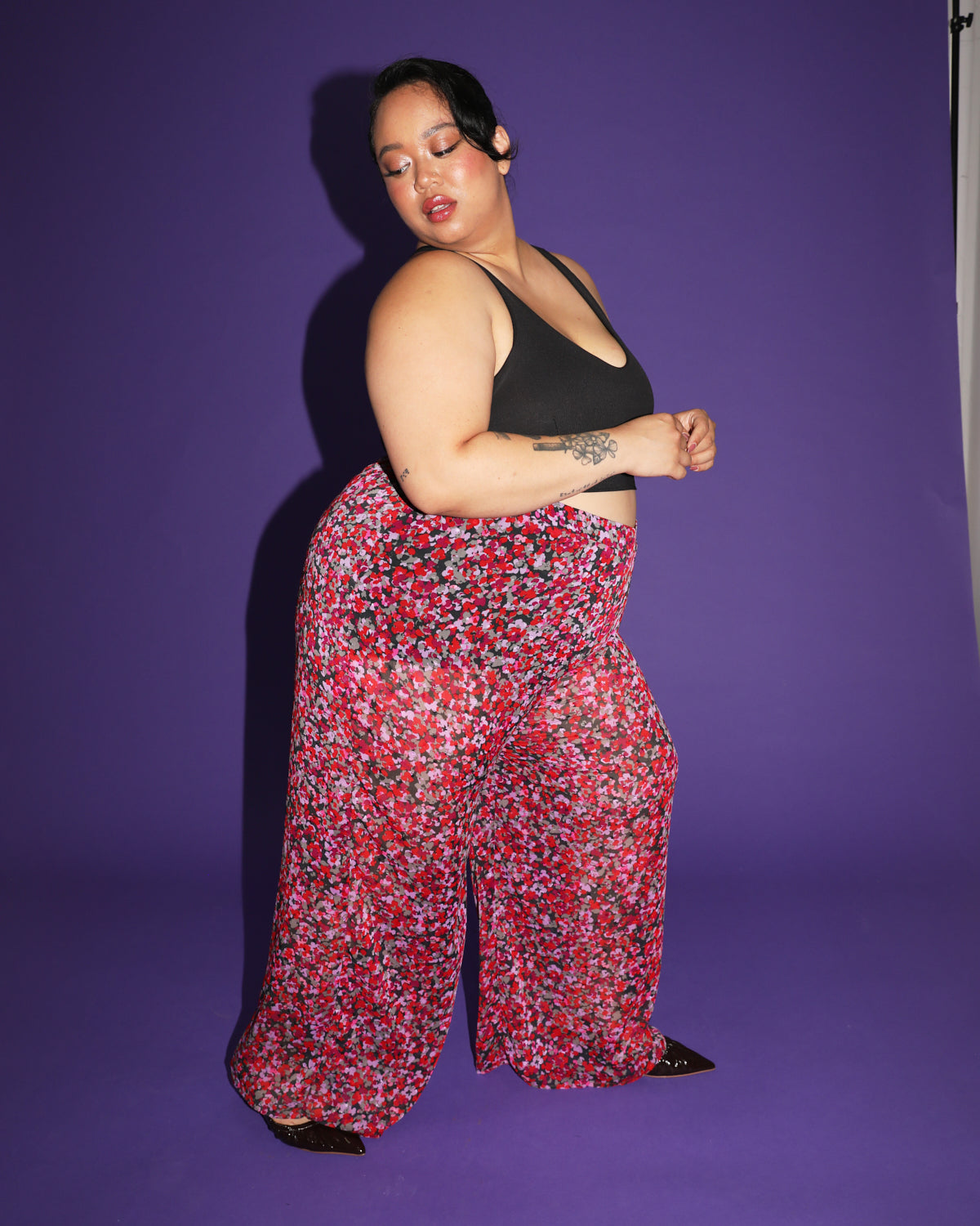 Jane Says | Chiffon Palazzo Pants