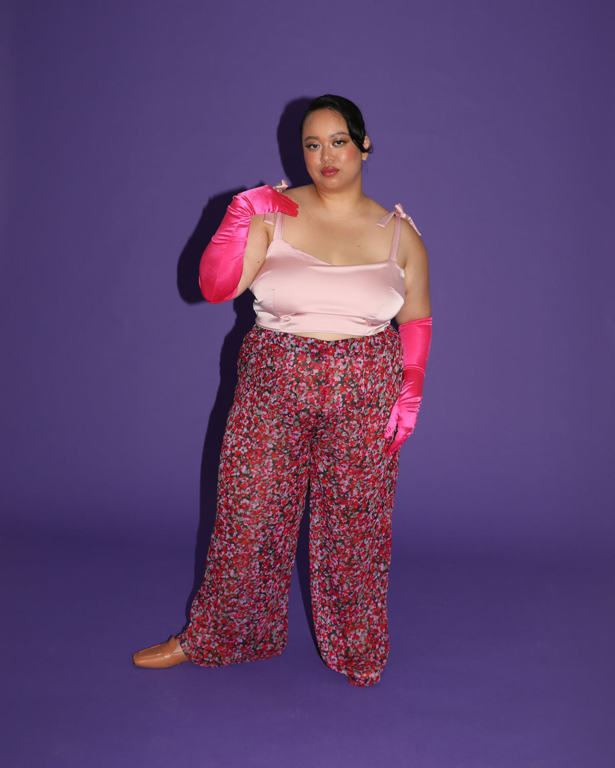 Jane Says | Chiffon Palazzo Pants