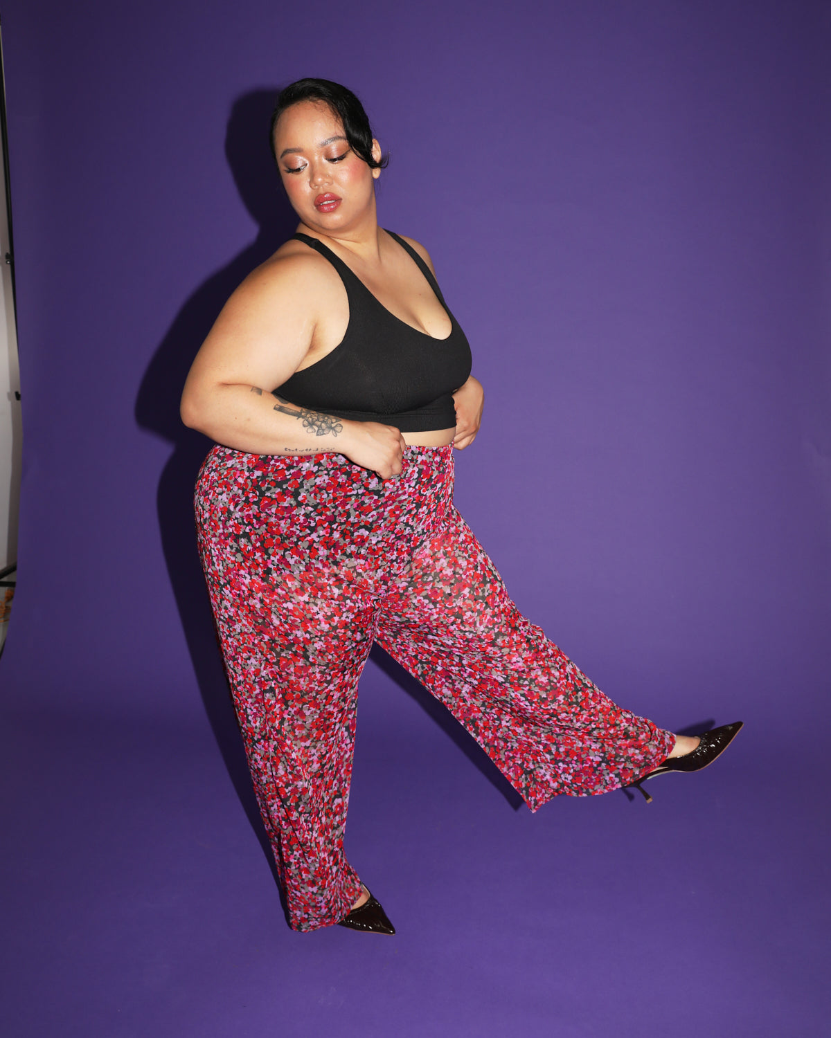 Jane Says | Chiffon Palazzo Pants