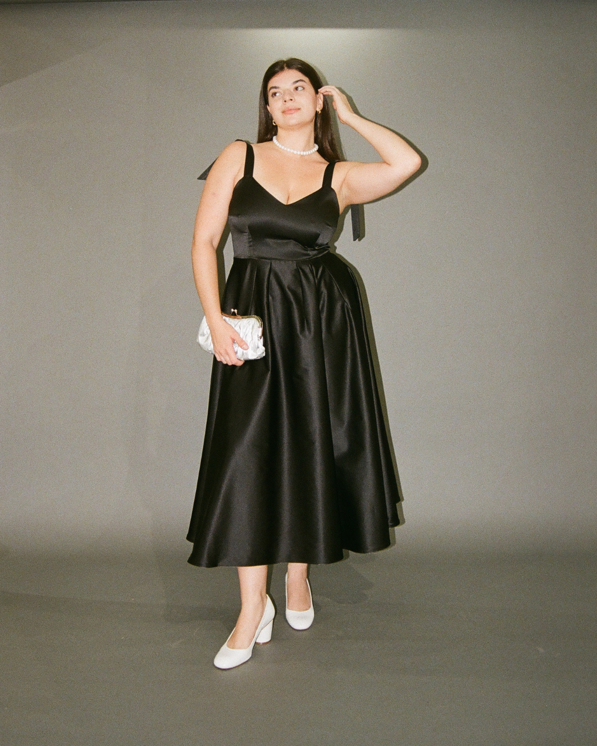 Fantastic Voyage | Robe trapèze texturée | SUR MESURE | Satin Épais