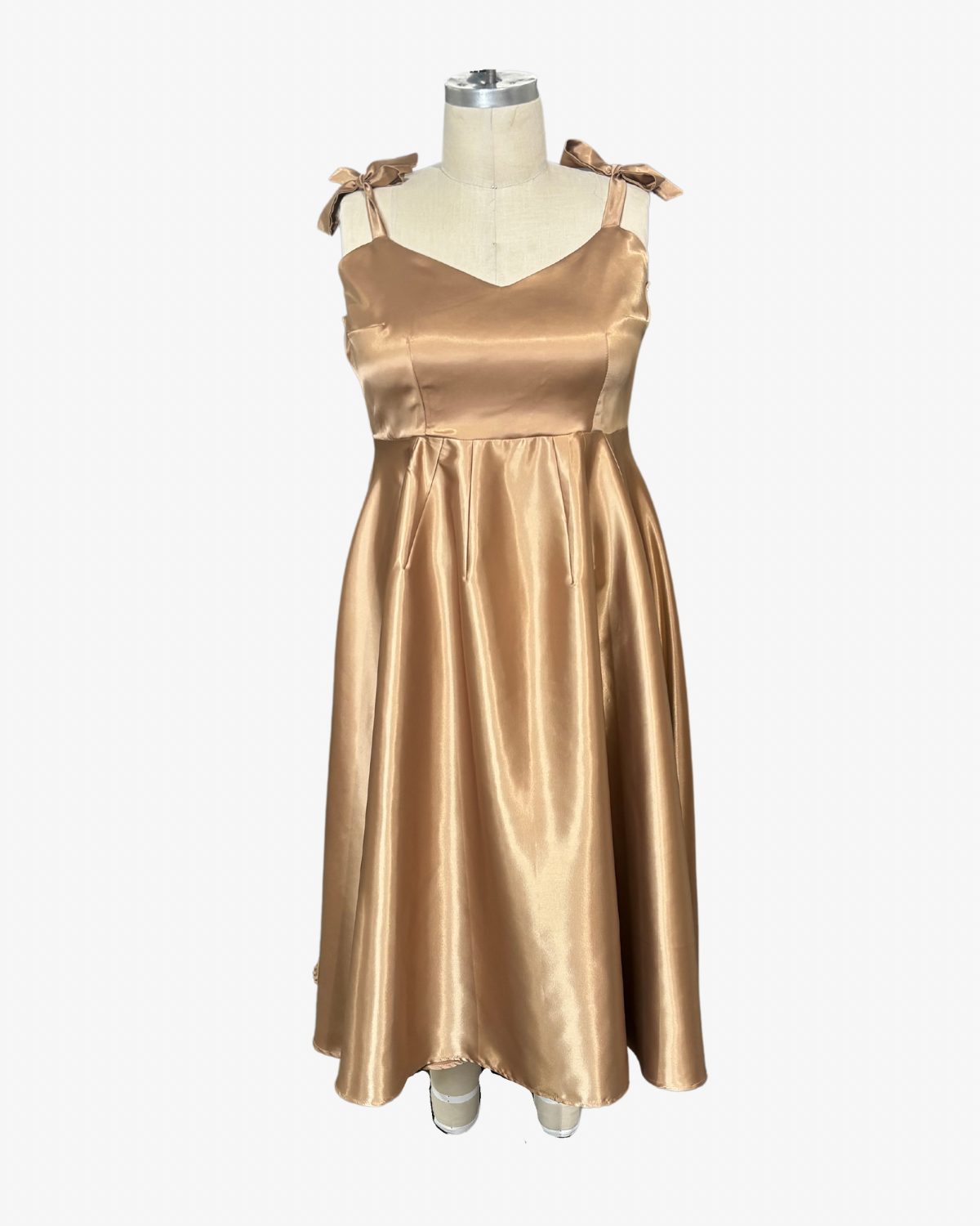 Fantastic Voyage | Robe trapèze texturée | SUR MESURE | Satin Épais