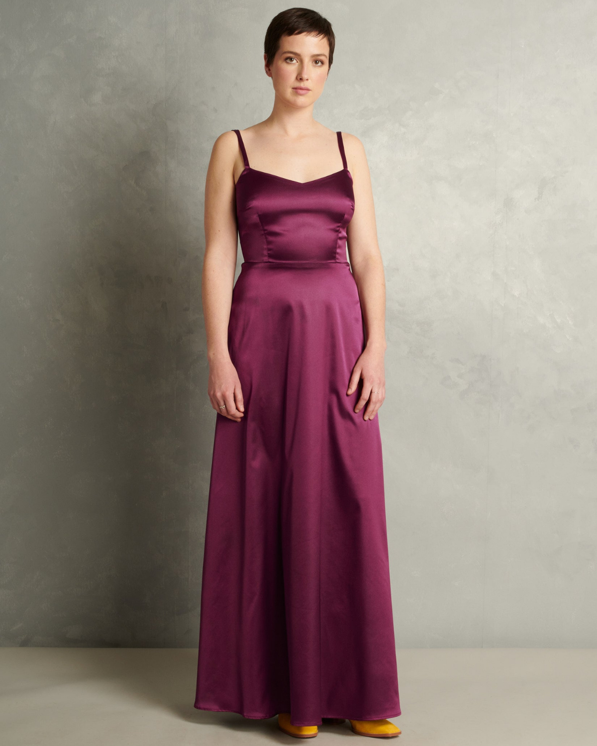 Royals | Robe bustier en satin | SUR MESURE