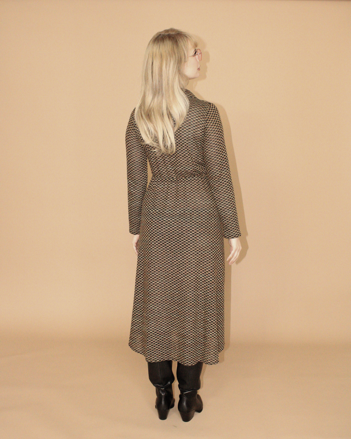 Brown Sugar | Waisted Knit Dress