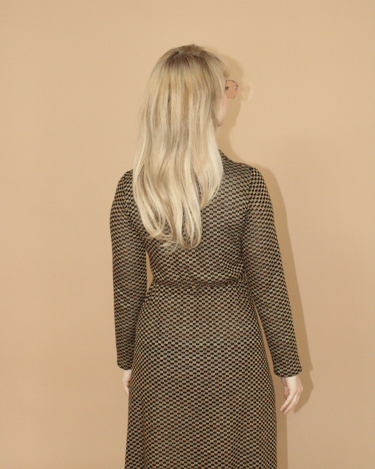 Brown Sugar | Waisted Knit Dress