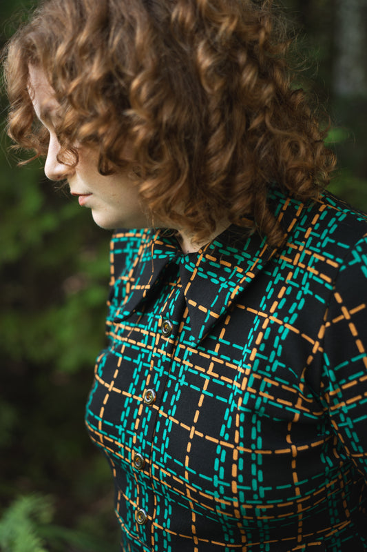 Parklife | Collared Knit Dress | Toffee