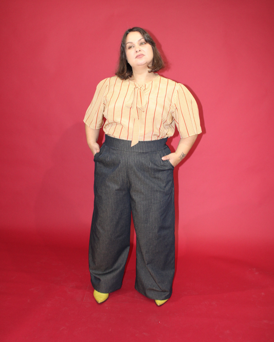 Honey Trap | Silk Bow Blouse