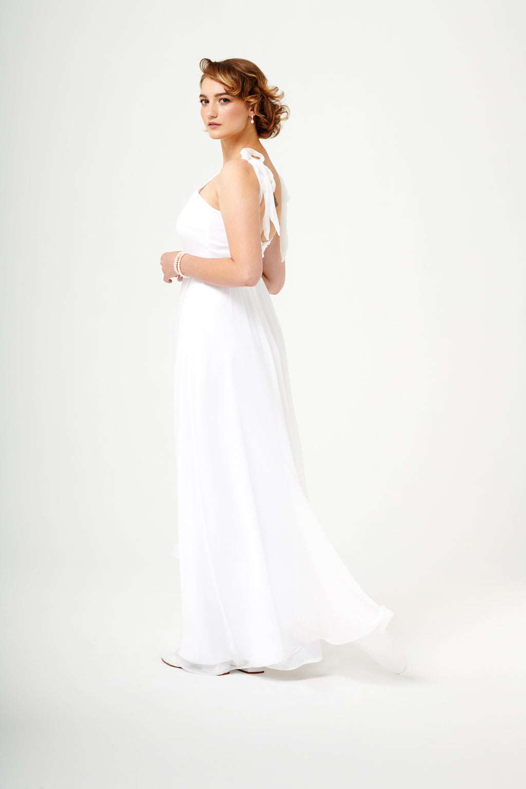 Dreamlover | Robe de mariée en soie avec nœuds