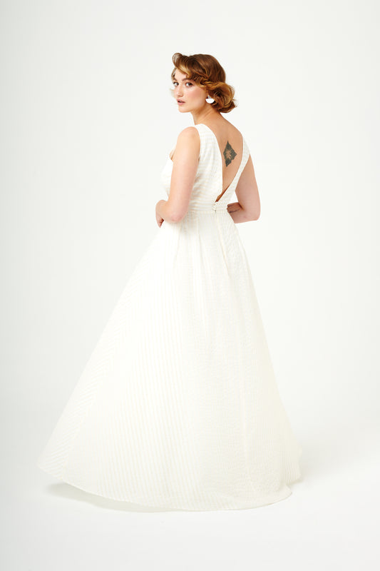 Chelsea Morning | Robe de mariée à rayures