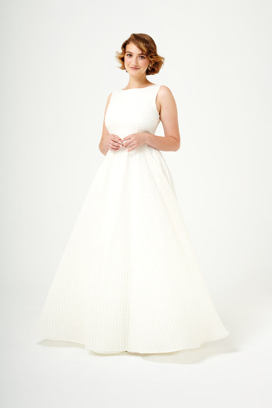 Chelsea Morning | Robe de mariée à rayures