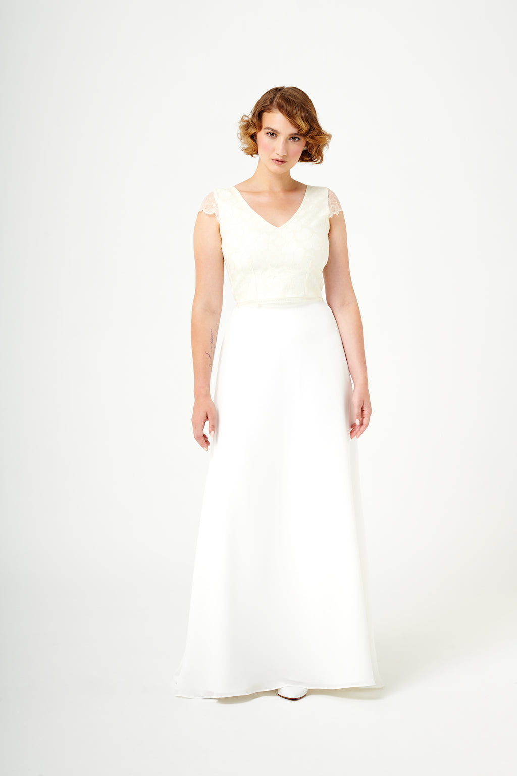 Misty Roses | Jupe de mariée coupe A